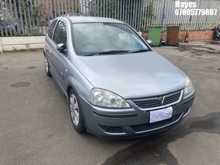 Location: Hayes - 2006 VAUXHALL CORSA SXI+ 16V 3 Door Hatchback REG: GV56ZPH, Keys: No, MOT Expiry date: 03/06/2025, 1364 Petrol, 5 Speed Manual Petrol, Former Keepers: 8