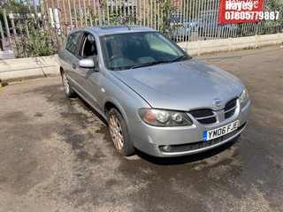 Location: Hayes - 2006 NISSAN ALMERA SVE 3 Door Hatchback REG: YM06FJE, Keys: No, MOT Expiry date: 28/07/2025, 1497 Petrol, 5 Speed Manual Petrol, Former Keepers: 6