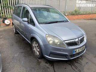 Location: Hayes - 2008 VAUXHALL ZAFIRA LIFE MPV REG: WL57HBX, Keys: No, MOT Expiry date: 07/02/2026, 1598 Petrol, 5 Speed Manual Petrol, Former Keepers: 5