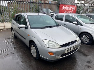 Location: Hayes - 2001 FORD FOCUS GHIA 5 Door Hatchback REG: Y239BNV, Keys: No, MOT Expiry date: 02/04/2025, 1596 Petrol, 5 Speed Manual Petrol, Former Keepers: 7