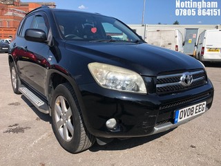Location: Nottingham - 2008 TOYOTA RAV4 XTR D-4D ESTATE REG: OV08EEG, 2231cc DIESEL, 6 SPEED MANUAL DIESEL, Former Keepers: 4, Keys: Yes, MOT Expiry date: 11/03/2026