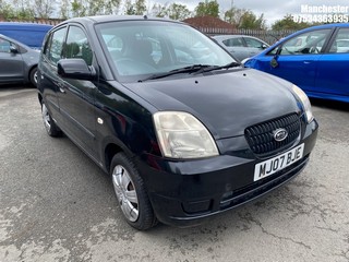 Location: Manchester - 2007 KIA PICANTO GS 5 Door Hatchback REG: MJ07BJE, 999 Petrol, 5 Speed Manual Petrol, Former Keepers: 6, Keys: No, MOT Expiry date: 14/12/2025