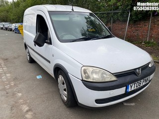 Location: Manchester - 2008 VAUXHALL COMBO 1700 CDTI 16V Car Derived Van REG: YT08PNK, 1686 Diesel, 5 Speed Manual Diesel, Former Keepers: 5, Keys: No, MOT Expiry date: 28/06/2025