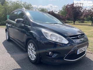 Location: Birmingham - 2012 FORD GRAND CMAX MPV REG: EK62HCU, 1997CC DIESEL, 6 SPEED AUTO DIESEL, Former Keepers: 6, Keys: Yes, MOT Expiry date: 01/04/2025