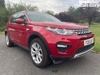 Location: Birmingham - 2016 LAND ROVER DISCOVERY SPORT HSE TD4 Estate REG: FC16GXF, 1999cc Diesel, 6 Speed Manual Diesel, Former Keepers: 2, Keys: Yes, MOT Expiry date: 14/02/2026
