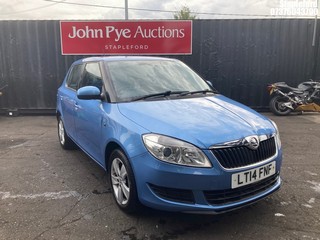 Location: Stapleford - 2014 SKODA FABIA SE 12V 5 Door Hatchback REG: LT14FNF, Keys: Yes, MOT Expiry date: 24/06/2026, 1198 Petrol, 5 Speed Manual Petrol, Former Keepers: 2