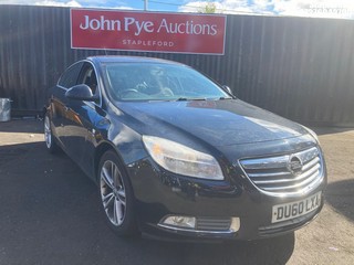 Location: Stapleford - 2011 VAUXHALL INSIGNIA SRI CDTI AUTO 5 Door Hatchback REG: DU60LXA, Keys: Yes, MOT Expiry date: 14/01/2026, 1956 Diesel, 6 Speed Auto Diesel, Former Keepers: 8