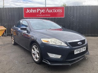 Location: Stapleford - 2008 FORD MONDEO TITANIUM TDCI 140 5 Door Hatchback REG: FP58EYM, Keys: Yes, MOT Expiry date: 07/08/2025, 1997 Diesel, 6 Speed Manual Diesel, Former Keepers: 4