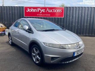 Location: Stapleford - 2007 HONDA CIVIC SE I-VTEC 5 Door Hatchback REG: S2FLB, Keys: No, MOT Expiry date: 24/10/2025, 1799 Petrol, 6 Speed Manual Petrol, Former Keepers: 4