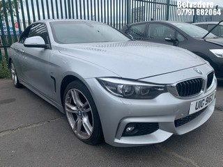 Location: BELVEDERE - 2017 BMW 420D M SPORT AUTO CONVERTIBLE REG: UIG9162, 1995cc DIESEL, 8 SPEED AUTO DIESEL, Former Keepers: 1, Keys: No, MOT: Expiry date25/10/2025