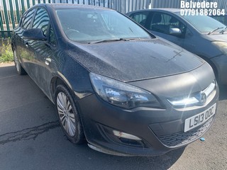 Location: Belvedere - 2013 VAUXHALL ASTRA ENERGY 5 Door Hatchback REG: LS13OOC, Keys: No, MOT Expiry date: 28.09.2024, 1398 Petrol, 5 Speed Manual Petrol, Former Keepers: 4