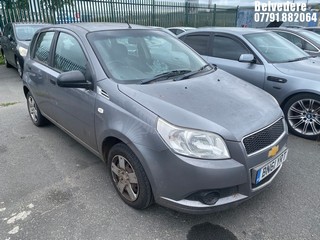 Location: Belvedere - 2011 CHEVROLET AVEO S 5 Door Hatchback REG: BN61YRT, Keys: No, MOT Expiry date: 25/01/2025, 1206 Petrol, 5 Speed Manual Petrol, Former Keepers: 4