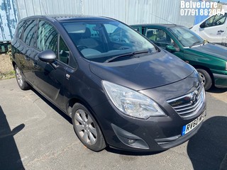 Location: Belvedere - 2010 VAUXHALL MERIVA SE TURBO 118 MPV REG: RV60MFU, Keys: Yes, MOT Expiry date: 29/10/2025, 1364 Petrol, 5 Speed Manual Petrol, Former Keepers: 2