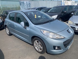 Location: Belvedere - 2010 PEUGEOT 207 MILLESIM 5 Door Hatchback REG: LA10FPG, Keys: No, MOT Expiry date: 08/02/2025, 1397 Petrol, 5 Speed Manual Petrol, Former Keepers: 5