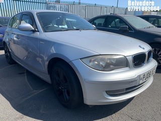 Location: Belvedere - 2008 BMW 116I SE 5 Door Hatchback REG: PJ08XCX, Keys: No, MOT Expiry date: 07.12.2025, 1597 Petrol, 6 Speed Manual Petrol, Former Keepers: 13