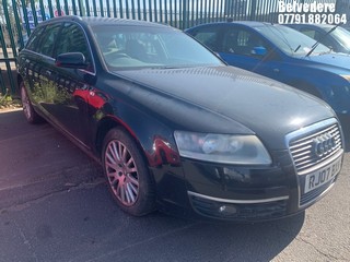 Location: Belvedere - 2007 AUDI A6 SE TDI Estate REG: RJ07BXK, Keys: No, MOT Expiry date: 31/01/2026, 1968 Diesel, 6 Speed Manual Diesel, Former Keepers: 9