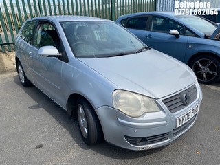 Location: Belvedere - 2006 VOLKSWAGEN POLO S 64 3 Door Hatchback REG: YK06PHO, Keys: No, MOT Expiry date: 20/01/2026, 1198 Petrol, 5 Speed Manual Petrol, Former Keepers: 9