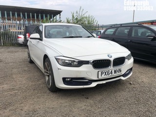 Location: Edinburgh - 2014 BMW 318D SPORT 4 Door Saloon REG: PX64WHN, Keys: No, MOT Expiry date: 13/05/2026, 1995 Diesel, 6 Speed Manual Diesel, Former Keepers: 3