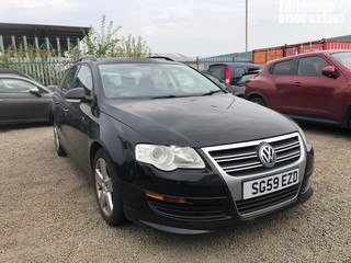 Location: Edinburgh - 2009 VOLKSWAGEN PASSAT R LINE TDI 110 Estate REG: SG59EZD, Keys: No, MOT Expiry date: 01/12/2025, 1968 Diesel, 5 Speed Manual Diesel, Former Keepers: 4