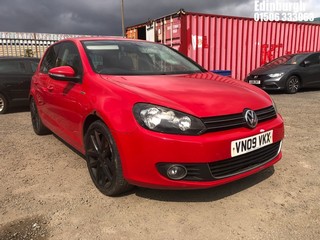 Location: Edinburgh - 2009 VOLKSWAGEN GOLF GT TDI 140 5 Door Hatchback REG: VN09VKX, Keys: No, MOT Expiry date: 27/08/2024, 1968 Diesel, 6 Speed Manual Diesel, Former Keepers: 4