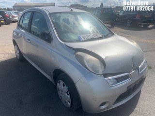 NOTE: ATF Registered Buyers ONLY - Location: Belvedere - 2009 NISSAN MICRA ACENTA AUTO 5 Door Hatchback REG: VU09OKZ, Keys: No, 1240 Petrol, 4 Speed Auto Petrol, Former Keepers: 5
