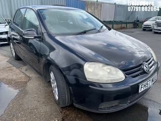 NOTE: ATF Registered Buyers ONLY - Location: Belvedere - 2007 VOLKSWAGEN GOLF FSI SPORT AUTO 5 Door Hatchback REG: FH57MUU, Keys: No, 1598 Petrol, Automatic, Former Keepers: 11