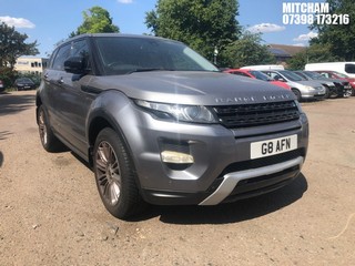 Location: Mitcham - 2012 LAND ROVER RANGE ROVER EVOQUE DYNAMI Estate REG: G8AFN, Keys: No, MOT Expiry date: 18/02/2026, 1999 Petrol, 6 Speed Auto Petrol, Former Keepers: 2