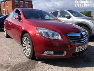 Location: Nottingham - 2009 VAUXHALL INSIGNIA ELITE NAV 5 Door Hatchback REG: DY59EJL, Keys: No, MOT Expiry date: 19/12/2024, 1796 Petrol, 6 Speed Manual Petrol, Former Keepers: 7