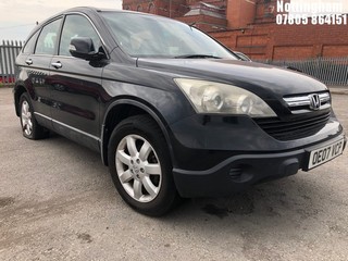 Location: Nottingham - 2007 HONDA CR-V SE I-CTDI 5 Door Hatchback REG: OE07VCP, Keys: No, MOT Expiry date: 04/10/2024, 2204 Diesel, 5 Speed Manual Diesel, Former Keepers: 3
