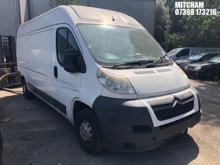 Location: Mitcham - 2013 CITROEN RELAY 35 L3H2 ENTERPRISE Panel Van REG: LB13KUT, Keys: No, MOT Expiry date: 20/04/2024, 2198 Diesel, 6 Speed Manual Diesel, Former Keepers: 7