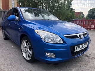 Location: Nottingham - 2008 HYUNDAI I30 PREMIUM CRDI 5 Door Hatchback REG: KP08SPZ, Keys: No, MOT Expiry date: 02/05/2026, 1582 Diesel, 5 Speed Manual Diesel, Former Keepers: 6