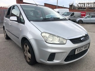 Location: Nottingham - 2007 FORD C-MAX STYLE MPV REG: YX57VKK, Keys: No, MOT Expiry date: 17/05/2025, 1798 Petrol, 5 Speed Manual Petrol, Former Keepers: 5