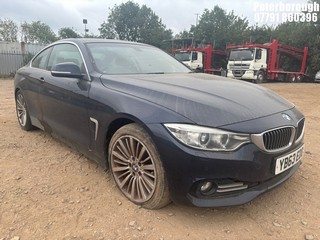Location: Peterborough - 2013 BMW 430D LUXURY AUTO Coupe REG: YB63EDO, Keys: No, MOT Expiry date: 09/05/2025, 2993 Diesel, 8 Speed Auto Diesel, Former Keepers: 5