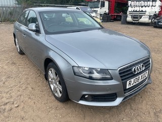 Location: Peterborough - 2008 AUDI A4 SE TDI AUTO 4 Door Saloon REG: RJ08XOZ, Keys: No, MOT Expiry date: 02/04/2026, 2698 Diesel, Variable 1 Speed Auto Diesel, Former Keepers: 5