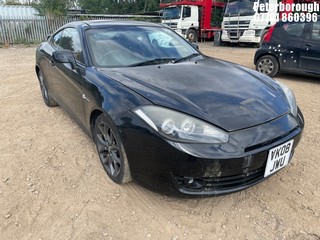 Location: Peterborough - 2008 HYUNDAI COUPE SIII A Coupe REG: VK08JWU, Keys: No, MOT Expiry date: 23/10/2025, 1975 Petrol, 4 Speed Auto Petrol, Former Keepers: 6