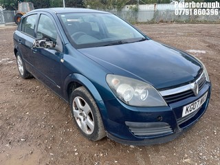 Location: Peterborough - 2007 VAUXHALL ASTRA CLUB TWINPORT 5 Door Hatchback REG: KG07NKX, Keys: No, MOT Expiry date: 03/03/2025, 1364 Petrol, 5 Speed Manual Petrol, Former Keepers: 5