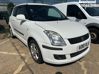 Location: Brentwood - 2010 SUZUKI SWIFT SZ4 3 Door Hatchback REG: AO10VLV, Keys: No, MOT Expiry date: 23/03/2024, 1328 Petrol, 5 Speed Manual Petrol, Former Keepers: 8