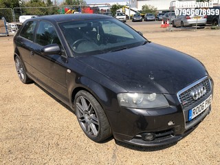 Location: Brentwood - 2006 AUDI A3 SPORT QUATTRO AUTO 3 Door Hatchback REG: RO06PNE, Keys: No, MOT Expiry date: 14/09/2024, 3189 Petrol, 6 Speed Auto Petrol, Former Keepers: 8