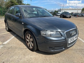 Location: Brentwood - 2005 AUDI A3 SE TDI 5 Door Hatchback REG: EX55YMR, Keys: No, MOT Expiry date: 11/09/2024, 1896 Diesel, 5 Speed Manual Diesel, Former Keepers: 5
