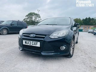 Location: Plymouth - 2013 FORD FOCUS ZETEC TURBO 5 Door Hatchback REG: WU13GXF, Keys: No, MOT Expiry date: 08/11/2024, 998 Petrol, 5 Speed Manual Petrol, Former Keepers: 8
