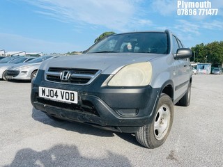 Location: Plymouth - 2004 HONDA CR-V I-VTEC SE Estate REG: WJ04VOD, Keys: No, MOT Expiry date: 24/01/2025, 1998 Petrol, 5 Speed Manual Petrol, Former Keepers: 6
