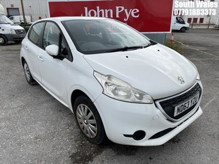 Location: South Wales - 2013 PEUGEOT 208 ACCESS PLUS 5 Door Hatchback REG: ND63YZU, Keys: No, MOT Expiry date: 22/10/2024, 1199 Petrol, 5 Speed Manual Petrol, Former Keepers: 3