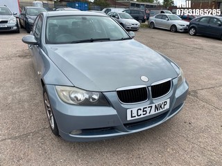 Location: Hull - 2007 BMW 320D SE 4 Door Saloon REG: LC57NKP, Keys: No, MOT Expiry date: 05/04/2026, 1995 Diesel, 6 Speed Manual Diesel, Former Keepers: 10
