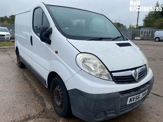 Location: Hull - 2006 VAUXHALL  VIVARO 2700 CDTI SWB Panel Van REG: NV56JVN, Keys: No, MOT Expiry date: 03/01/2026, 1870 Diesel, 6 Speed Manual Diesel, Former Keepers: 7