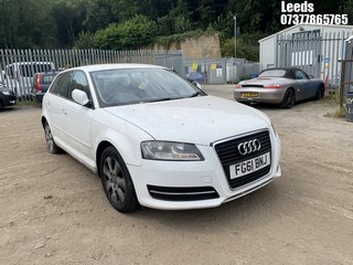 Location: Leeds - 2011 AUDI A3 TDI 5 Door Hatchback REG: FG61BNJ, Keys: No, MOT Expiry date: 08-05-2025, 1598 Diesel, 5 Speed Manual Diesel, Former Keepers: 6