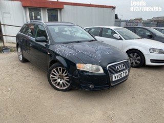 Location: Leeds - 2006 AUDI A4 AVANT SE TDI 140 Estate REG: WV06TVF, Keys: No, MOT Expiry date: 11-07-2025, 1968 Diesel, 6 Speed Manual Diesel, Former Keepers: 3