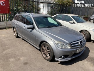 Location: Hayes - 2009 MERCEDES C240 AVANTGARDE AUTO Estate REG: KS09GFG, Keys: No, MOT Expiry date: 13/05/2025, 2143 Diesel, 5 Speed Auto Diesel, Former Keepers: 2