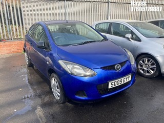 Location: Hayes - 2009 MAZDA 2 TS 3 Door Hatchback REG: SD09EYY, Keys: No, MOT Expiry date: 15/12/2024, 1349 Petrol, 5 Speed Manual Petrol, Former Keepers: 5
