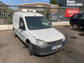 Location: Hayes - 2011 VAUXHALL COMBO 1700 CDTI Car Derived Van REG: FL60XTK, Keys: No, MOT Expiry date: 01/07/2024, 1686 Diesel, 5 Speed Manual Diesel, Former Keepers: 6