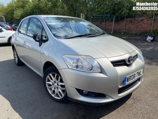 Location: Manchester - 2008 TOYOTA AURIS T3 VVT-I 5 Door Hatchback REG: WR08TWL, 1598cc Petrol, 5 Speed Manual Petrol, Former Keepers: 7, Keys: No, MOT Expiry date: 15/11/2025